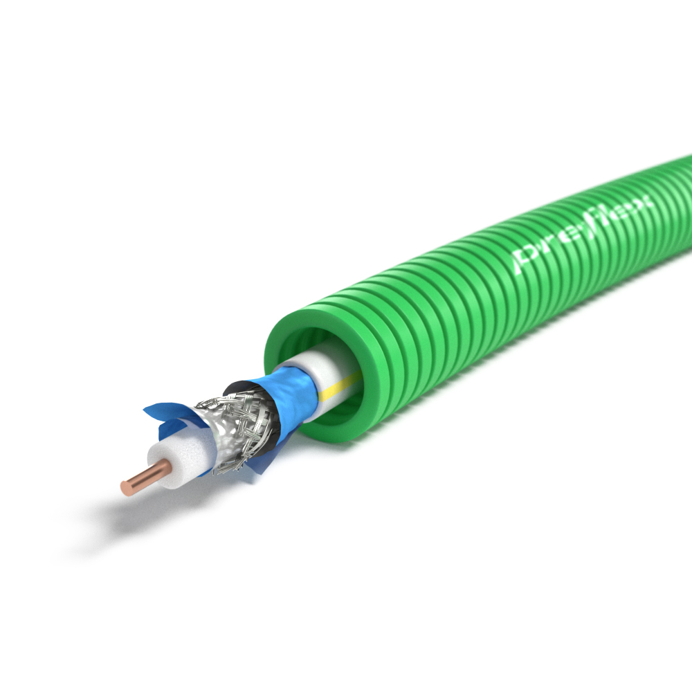 FLEX -COAX Telenet indoor -CcaM16 / 100m