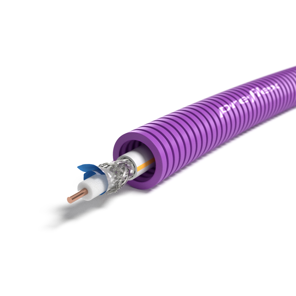 FLEX -COAX Telenet indoor -EcaM16 / 100m