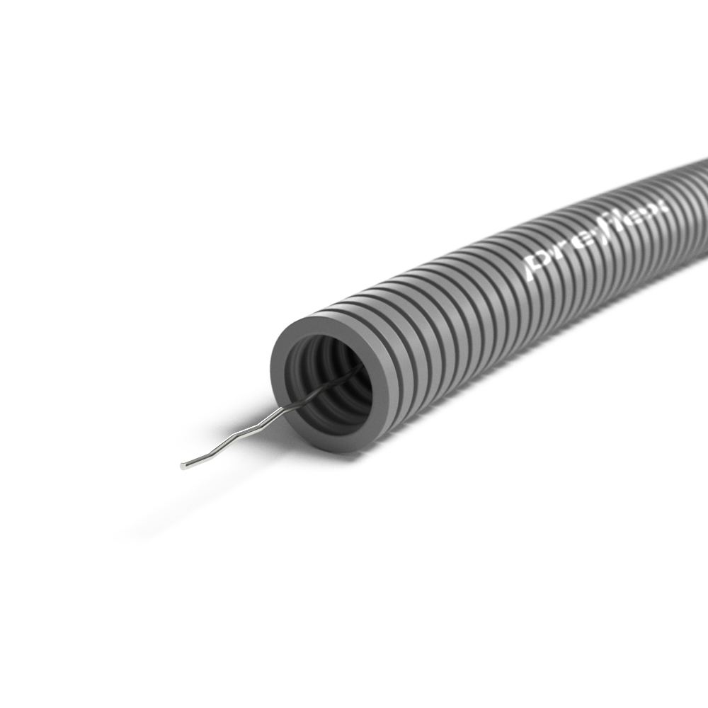 FLEX -PREFLEX std grijs 40mm - LEEGMT  M40 / 25m
