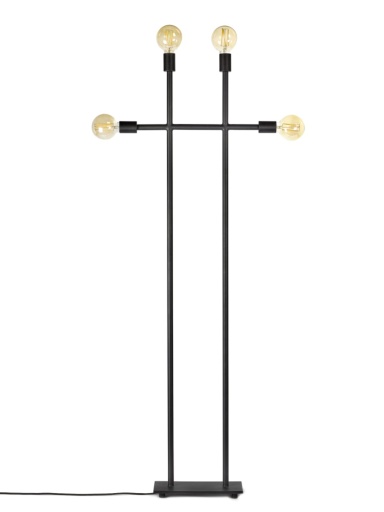 [SER-B7219328] FLOOR LAMP NR.15-03 BLACK