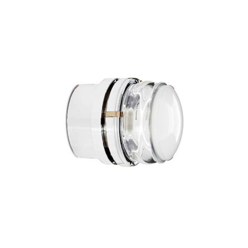 [OLU-L1148 BI] FRESNEL - OUTSIDE LAMP - 1X40W E14 IP44 - 10DIAM - WHITE