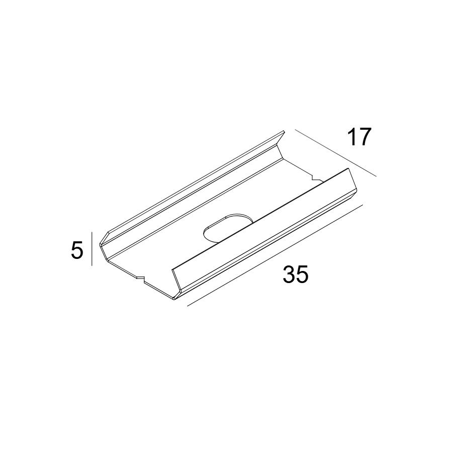 FTL35 - FIXATION SET / CORNER 180°