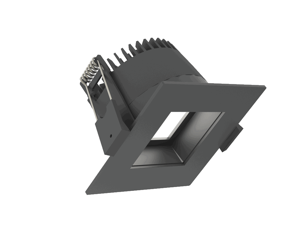 [ILL-832A03BL8D02] Fabio 75 HV-FD 600Lm 3000K CRI93 80° triac ws black