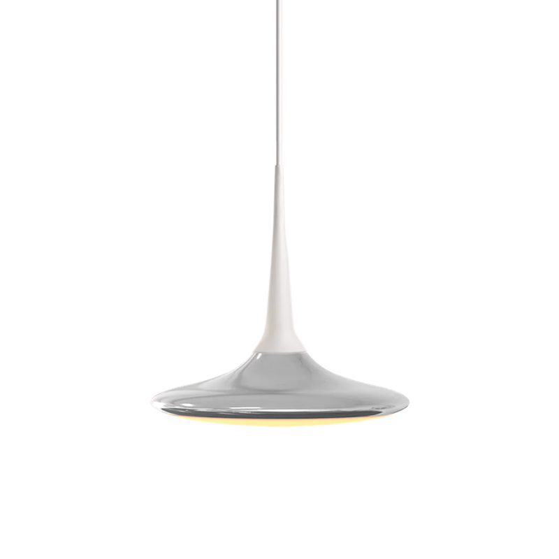 Falling Leaf Up Polished/White