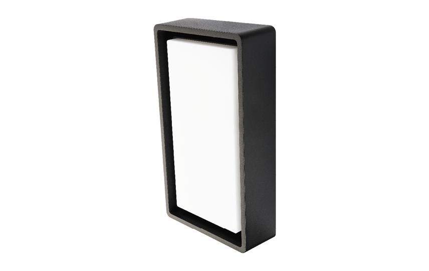 Frame zwart LED 3000K Sensor