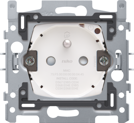 [NIK-170-33505] GECONN. STOPCONTACT VOOR NIKO HOME CONTROL 16A, ZIGBEE®, INSTEEK