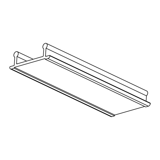 GLB TRC afdekstrip 3m zwart