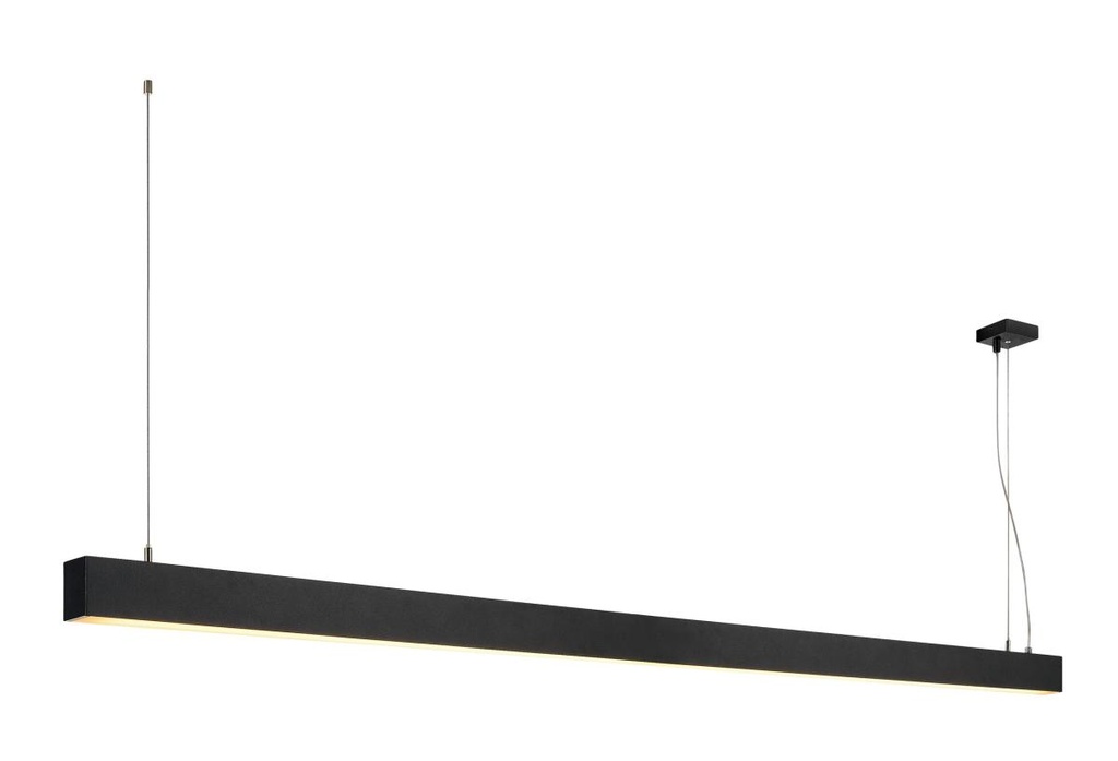 [SLV-1001406] GLENOS, profielpendelarmatuur, LED, 3000K, zwart, 2 m, 85W
