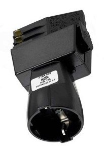 [SYL-XTSA67S-2] GLOBAL TRACK PRO SCHUKO BLK