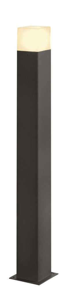 [SLV-1006184] GRAFIT E27 90 pole vierkant antraciet 1xE27
