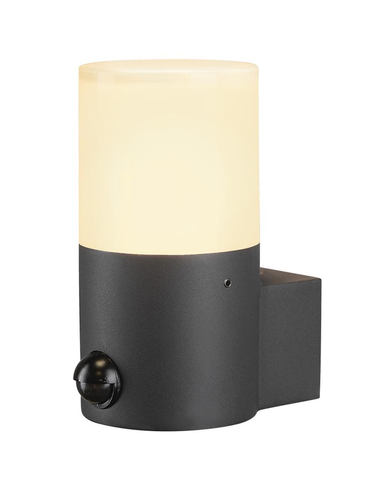 [SLV-1006179] GRAFIT E27 round Sensor, wandopbouwarmatuur antraciet