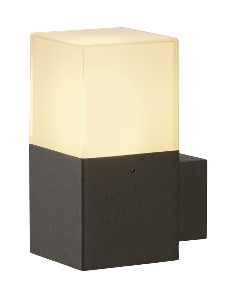 GRAFIT WL, outdoor wandarmatuur, TC-DSE, IP44, antraciet, energiespaarlamp, max. 11W