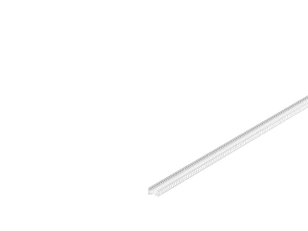 [SLV-1000461] GRAZIA 10, opbouwprofiel, LED, vlak, geribbeld, 2 m, wit