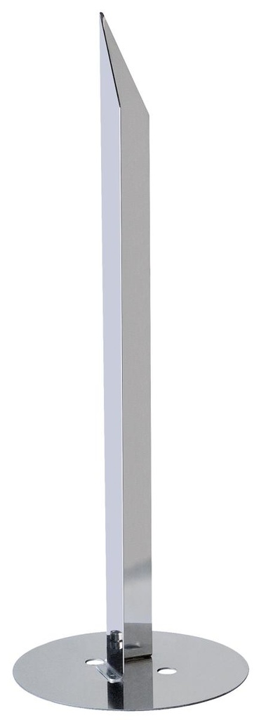 GRONDPIN, voor ROX ACRYL POLE, SQUARE POLE en GLOO PURE staanlamp, staal verzinkt