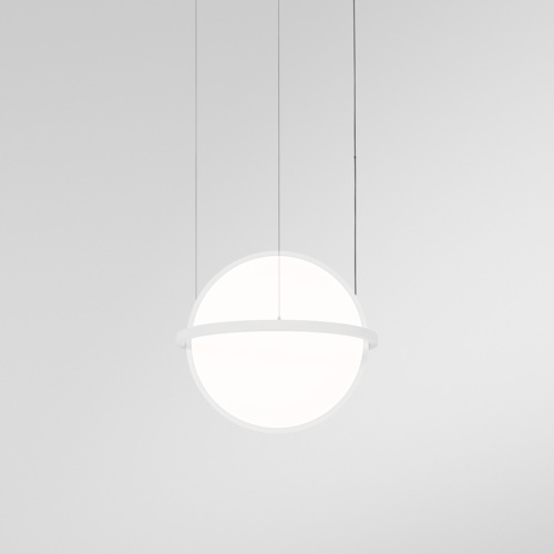 Geometry Suspended Adjustable 672 1x LED 3000K DE White Structure - White Structure