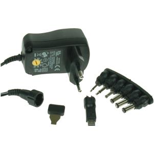 [ELI-22015] Geschakelde voeding - 230V AC naar 3-12V DC / 600mA - 7.2W -  Inplugbaar