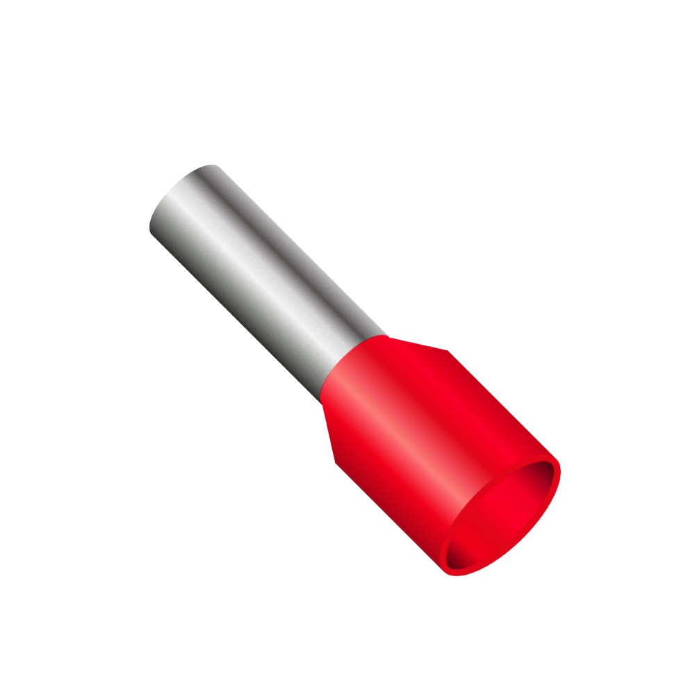 [SDT-WGH1,5-14] Geïsol. adereindhuls rood 1,5mm² l.14