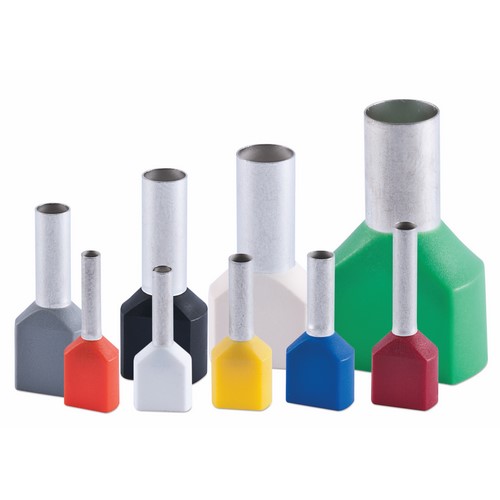 Geïsol. uiteinde ivoor 10mm² l.24