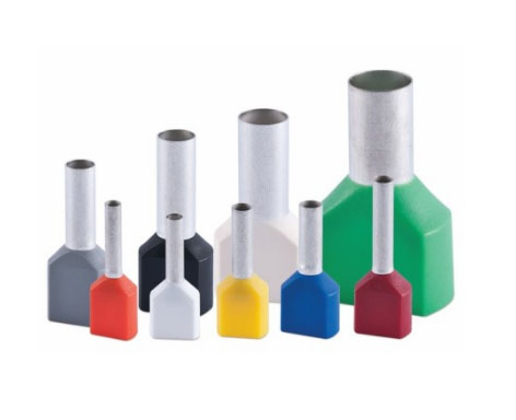 Geïsol. uiteinde zwart 6mm² l.26