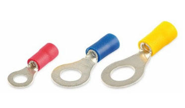 [SDT-OE258] Geïsoleerde ringKabelschoen blauw 2,5mm²