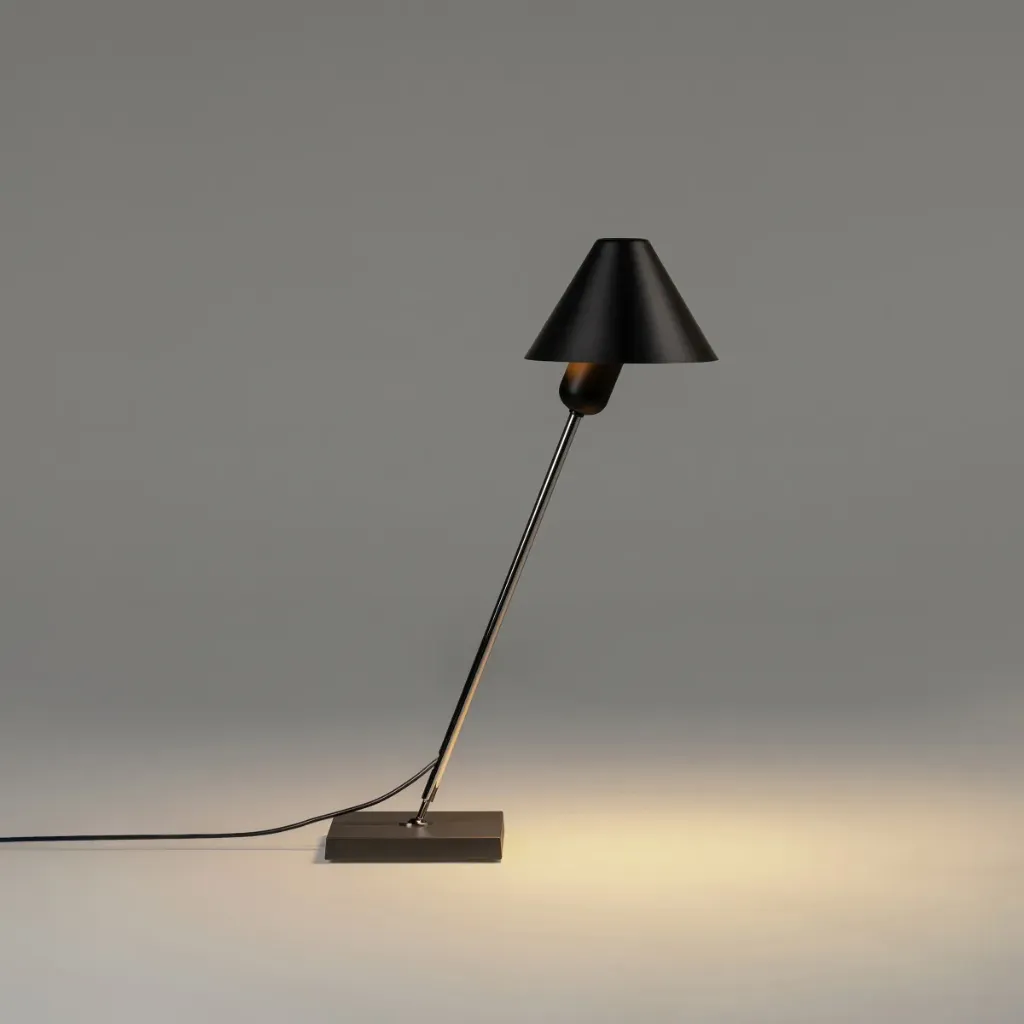 [SNC-GIRTA02] Gira: Orientable lampshade: Black anodized aluminium.