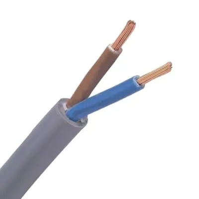 H05 VV-F (VTMB) 2x1,5 Grijs / meter