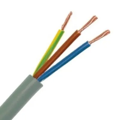 [VTMB3G1,5 Grijs - Rol] H05 VV-F (VTMB) 3G1.5 Grijs / 100 meter