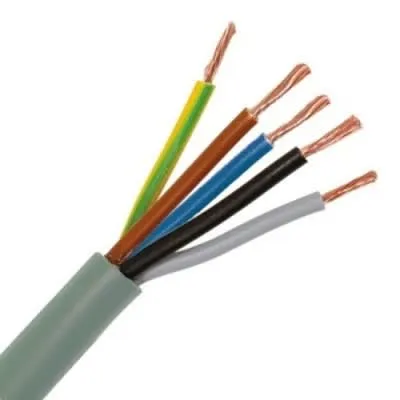 H05 VV-F (VTMB) 5G6 Grijs / 100 meter