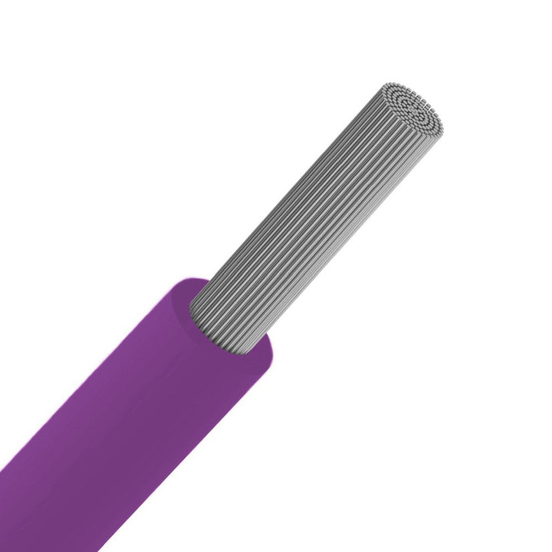 [VOBST1,5 Viol - Rol] H07V-K VZT. 1,5 MM2 450/750 V Viol / Rol