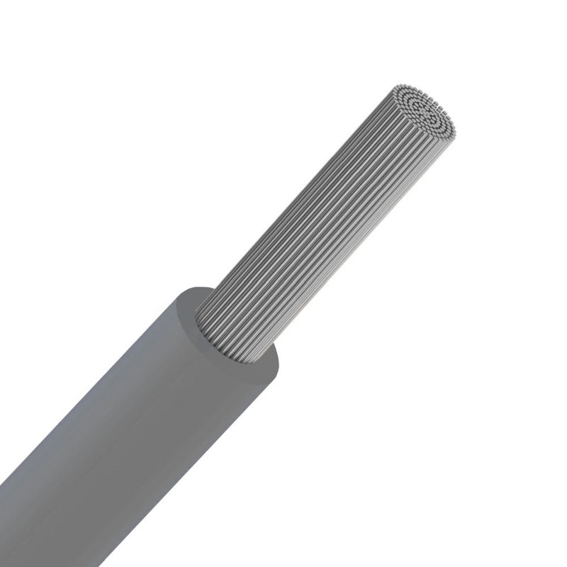 [VOBST6 Grijs - Rol] H07Z1-K VZT. 6 MM2 450/750 V Grijs / Rol
