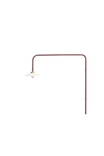 [SER-V9022032RD] HANGING LAMP N°5 90X100H MENIE RED