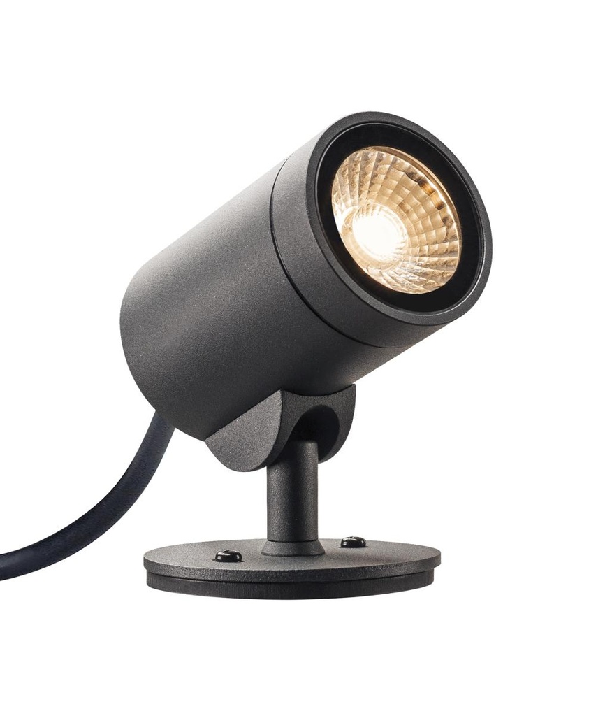 HELIA, outdoor spot, LED, 3000K, 35°, antraciet, IP66