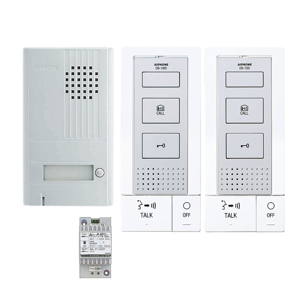 [CCI-DB2INT] Handenvrije parlofoonkit met 2 binnenpos