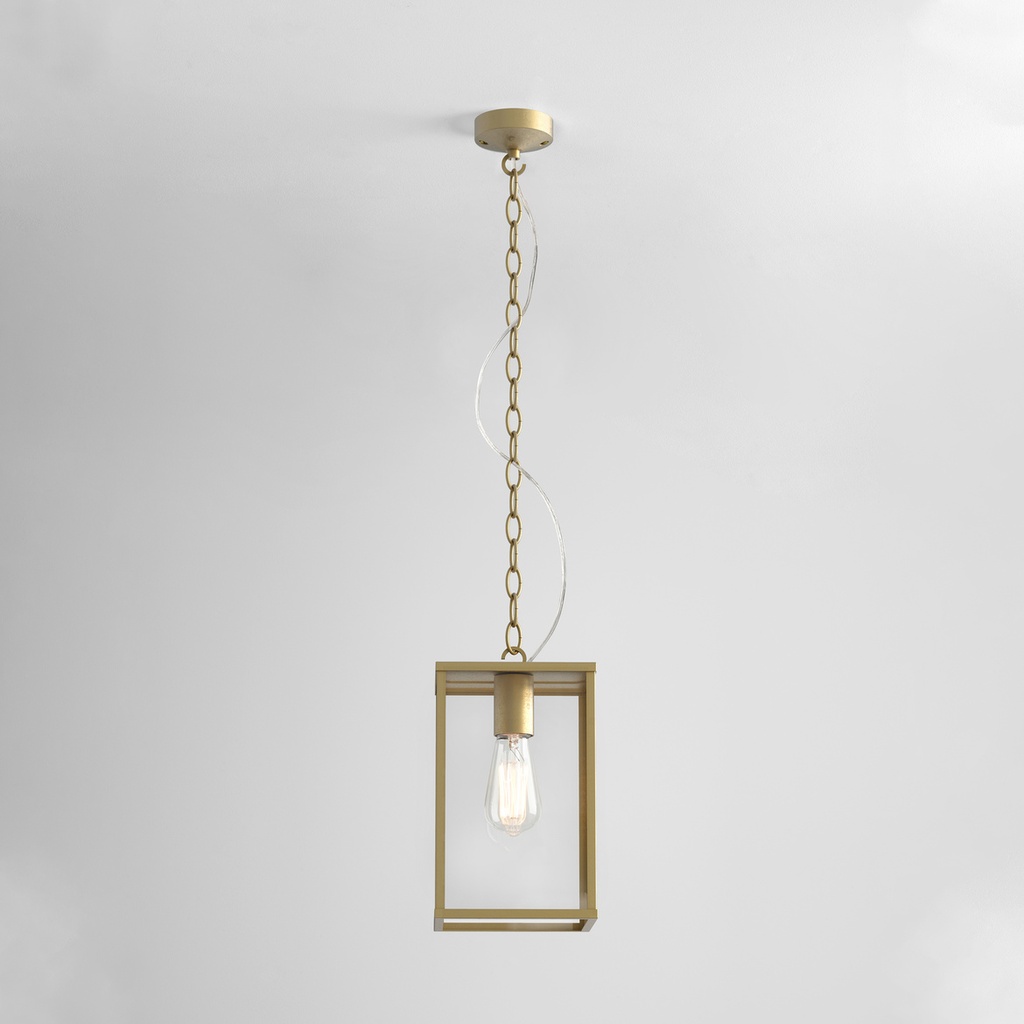 Homefield Pendant 240 Natural Brass
