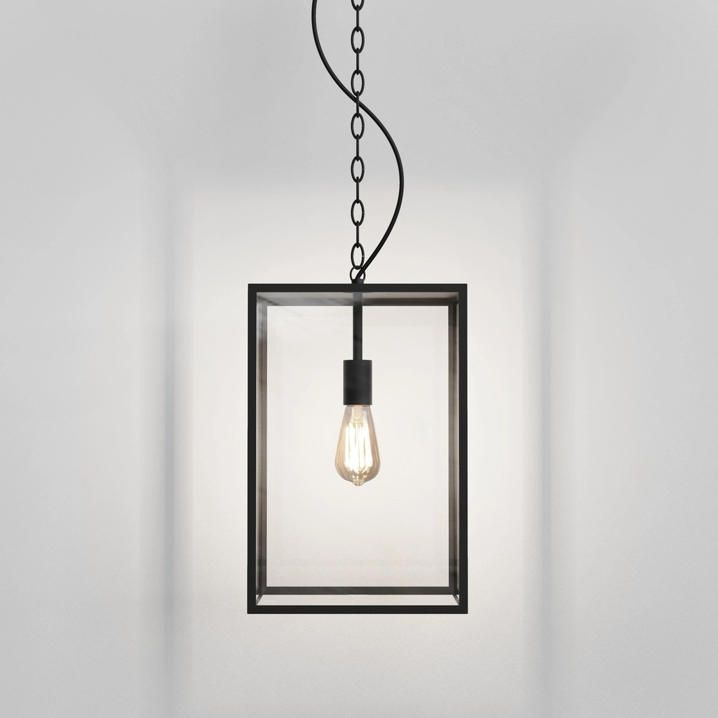Homefield Pendant 450 Textured Black