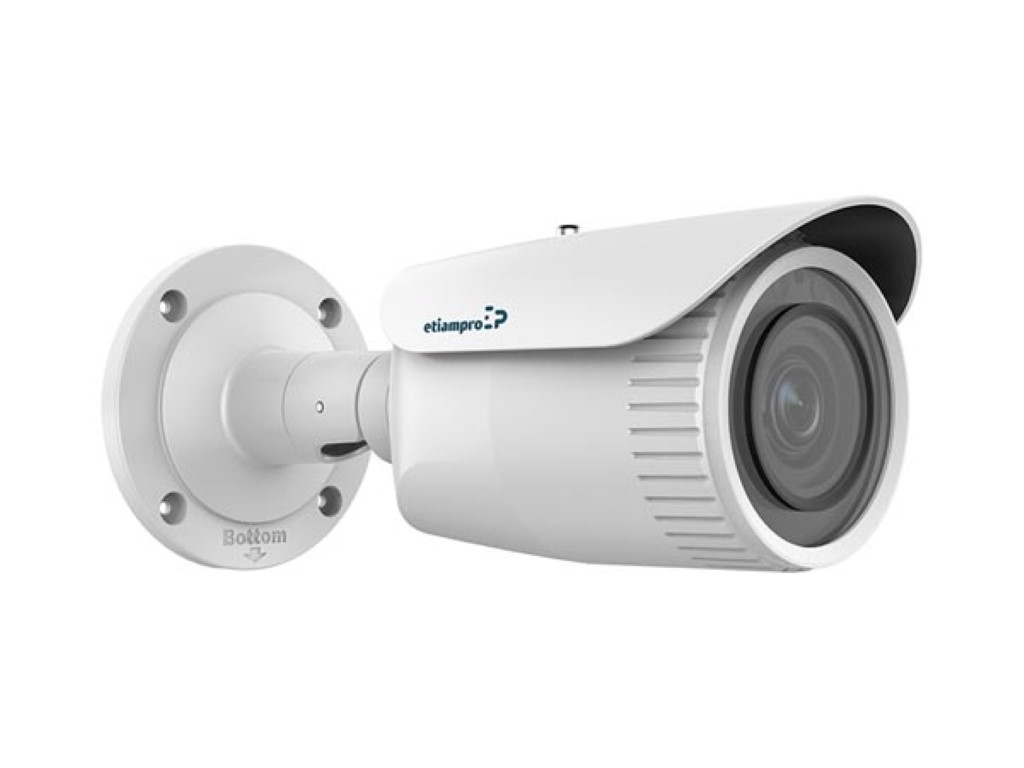 [VEL-ECAMIP601] IP-CAMERA - CILINDRISCH - VARIFOCALE LENS - 2MP - WIT