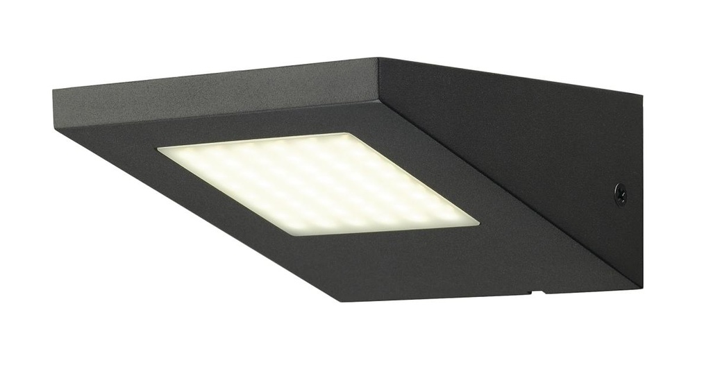 IPERI WALL, outdoor wandarmatuur, LED, 4000K, IP44, antraciet, 48 LED, 5W