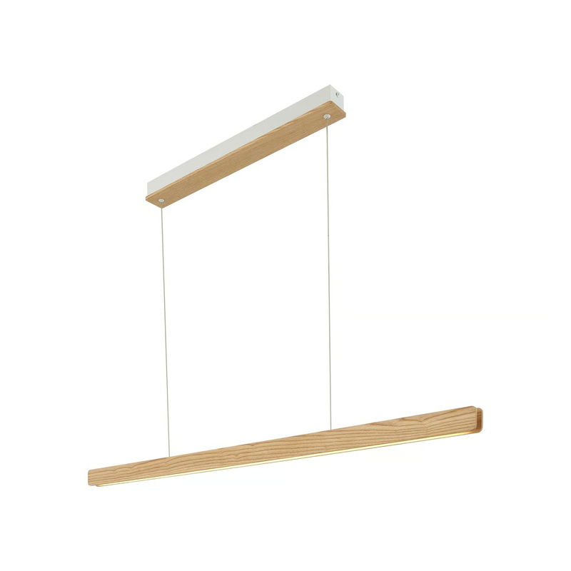 [NDL-2412053014] Ilgas 115 3000K - Hanglamp - Hout - 47W/1800Lm