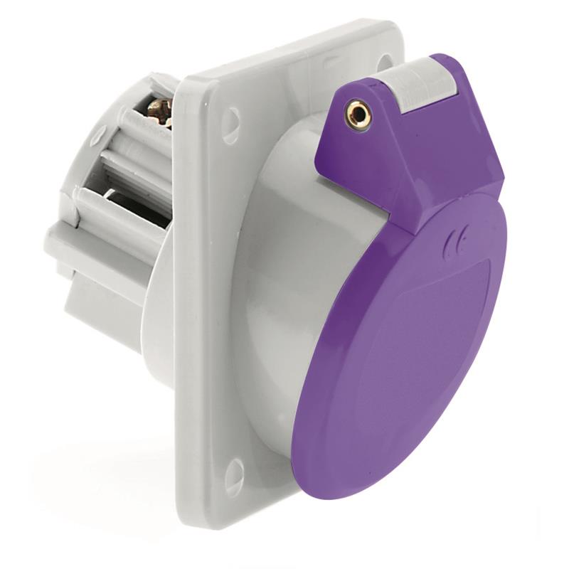 Inbouw stopcontact 16A 2P 24V IP44