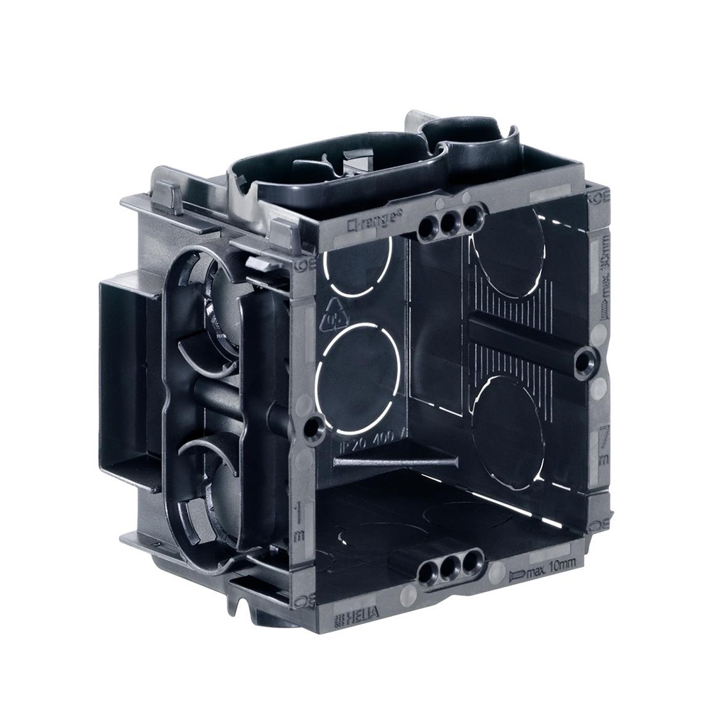 [HLI-7501] Inbouw, inbouwdoos Q-range 60 x 60 x 50 mm