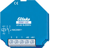 [ELT-ER61-UC] Inbouwstuurrelais 1 wisselcontact 10A