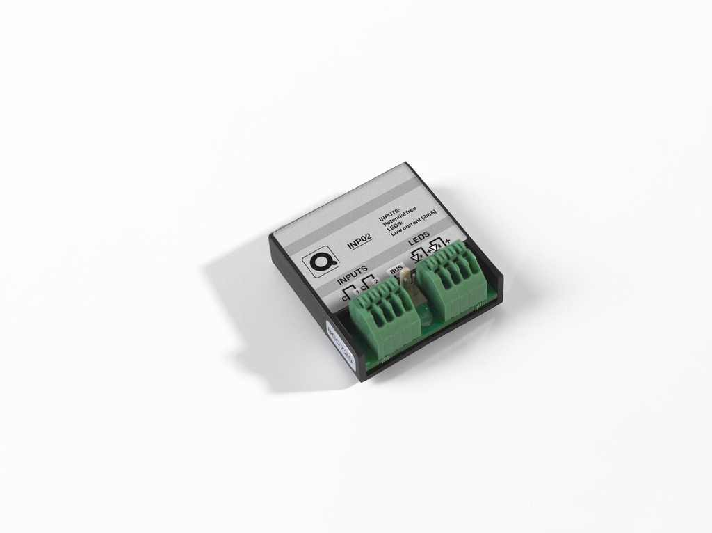Input module (2x external - 0 Volt)