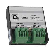 [QBU-INP02] Input module (2x external - 0 Volt)