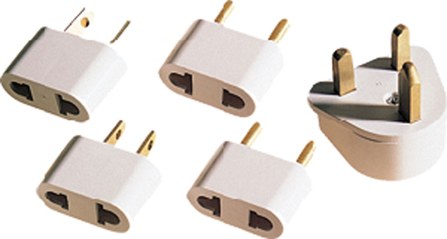 Internationale reisadapter stekkerset - 6A - 230V