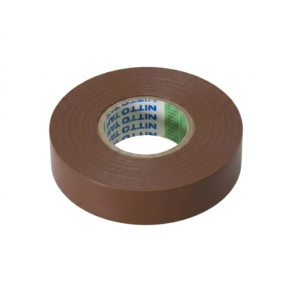 [SDT-TAPE19-1] Isolatiekleefband PVC 19mm x 20m bruin