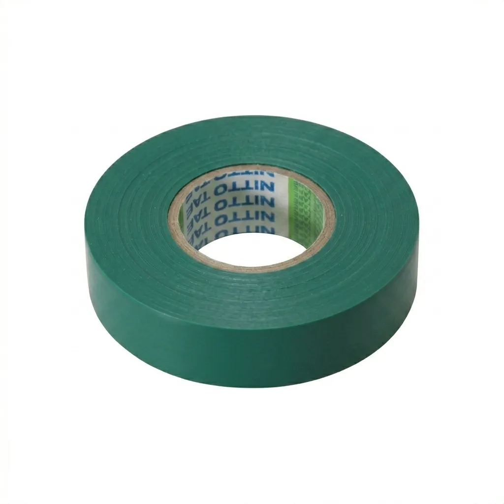 Isolatiekleefband PVC 19mm x 20m groen