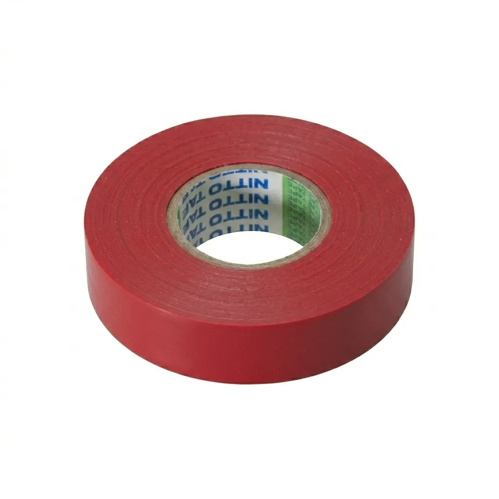 Isolatiekleefband PVC 19mm x 20m rood