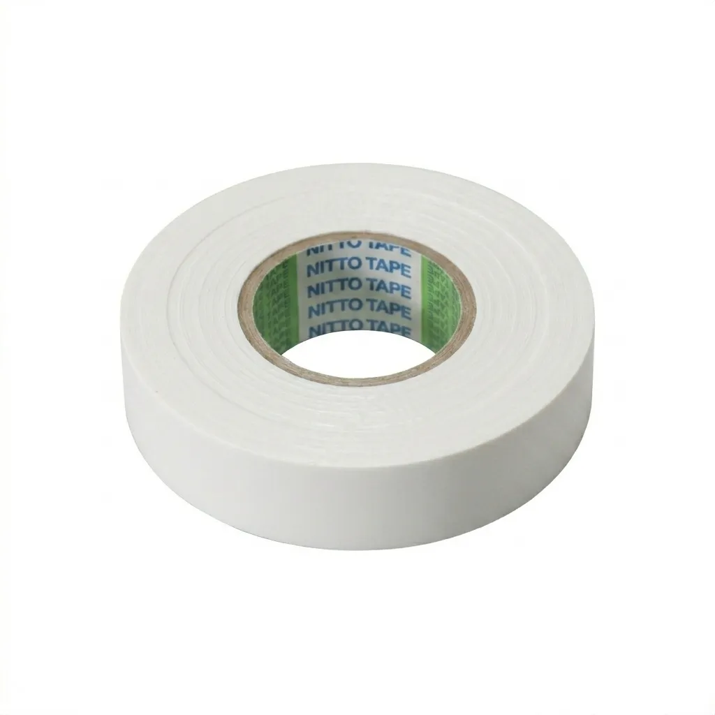 Isolatiekleefband PVC 19mm x 20m wit