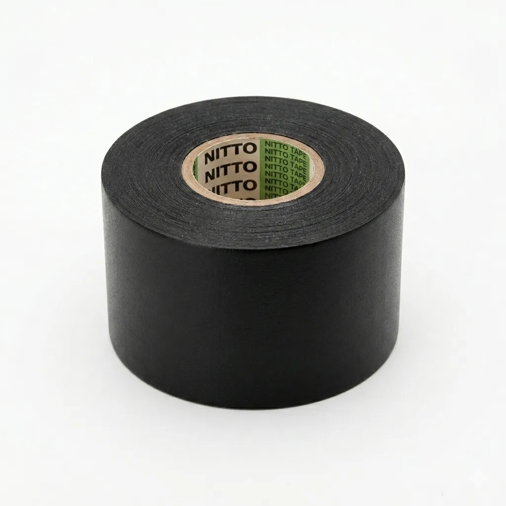 Isolatiekleefband PVC 50mm x 20m zwart