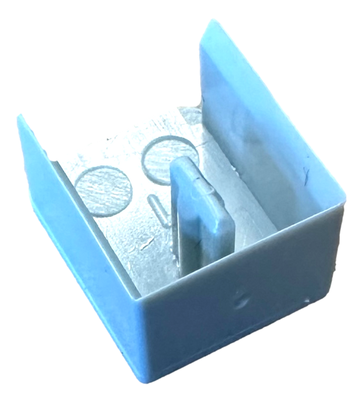 Isolerende eindkapjes Teco voor 2-polige kamgeleiders